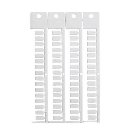 Brady Terminal Block Tag Polycarbonate 10.00 mm H x 5.00 mm W Box of 1024 Pieces, 1024PK SA4295